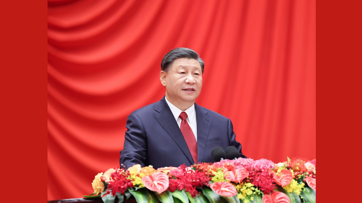 澳门美高梅金殿等党和国家领导人出席庆祝中华人民共和国成立74周年招待会